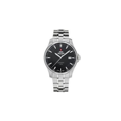 Swiss Military Orologio Uomo Automatico SMA30003.01 | Cassa Acciaio Quadrante Nero 40mm