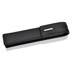 ESTUCHE EN PIEL NEGRA CROSS PARA 1 UNIDAD