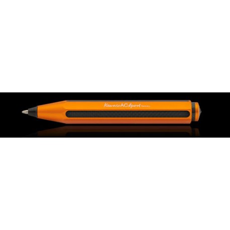 BOLIGRAFO SERIE AC SPORT CARBONO NARANJA