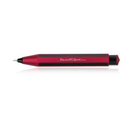 PORTAMINAS SERIE AC SPORT CARBONO ROJO 0,7mm