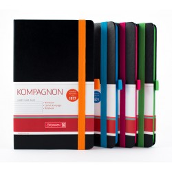 CUADERNO VIAJE KOMPAGNON A5 o A6 VARIOS COLORES